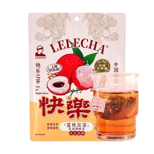 Lychee Black Tea Fruit Tea Bags 7 bags 0.74 oz【 Yami Exclusive】