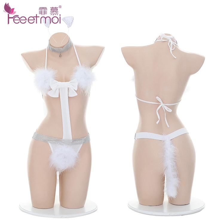 Erotic lingerie uniform temptation crotch sexy skeleton rabbit female three-point suit temptation - Yami.com Erotic lingerie uniform temptation crotch sexy skeleton rabbit female three-point suit temptation - Yami.com