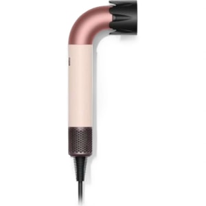 【中國空運直郵】 晶雅家 美規110V HD18彎管無葉吹風機r型機身家用宿舍用出差方便攜帶大風量冷熱風 美髮護髮神器 6頭款 晨曦粉色 1台裝