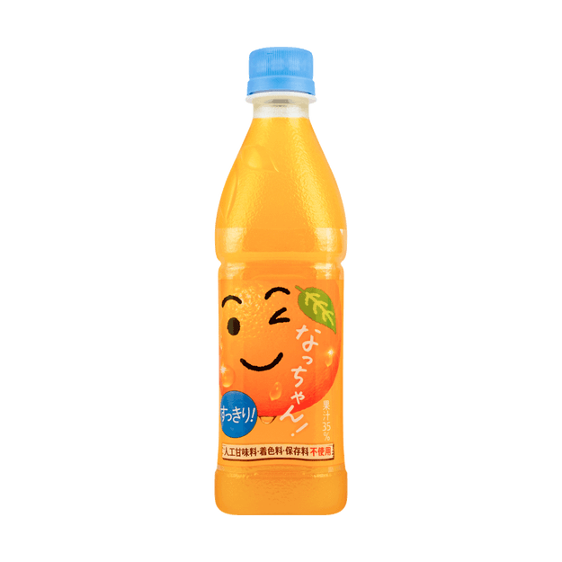 商品详情 - 日本SUNTORY三得利 无添加人工甜味剂·着色剂 香橙果汁 425ml - image  0