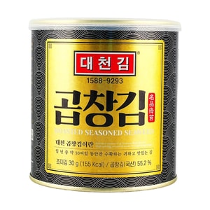 Roasted Seasoned Seaweed Canned Gopchang 1.05 oz