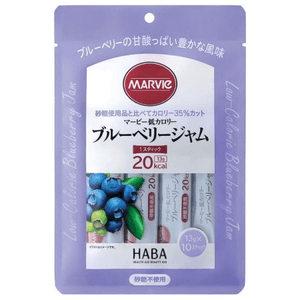 【日本直邮】 日本 HABA 蓝莓酱 10个 低热量