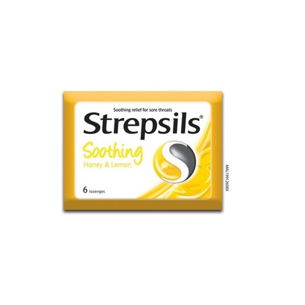 商品详情 - 【马来西亚直邮】英国STREPSILS使立消 润喉糖 护嗓蜂蜜柠檬味 6粒入 - image  0