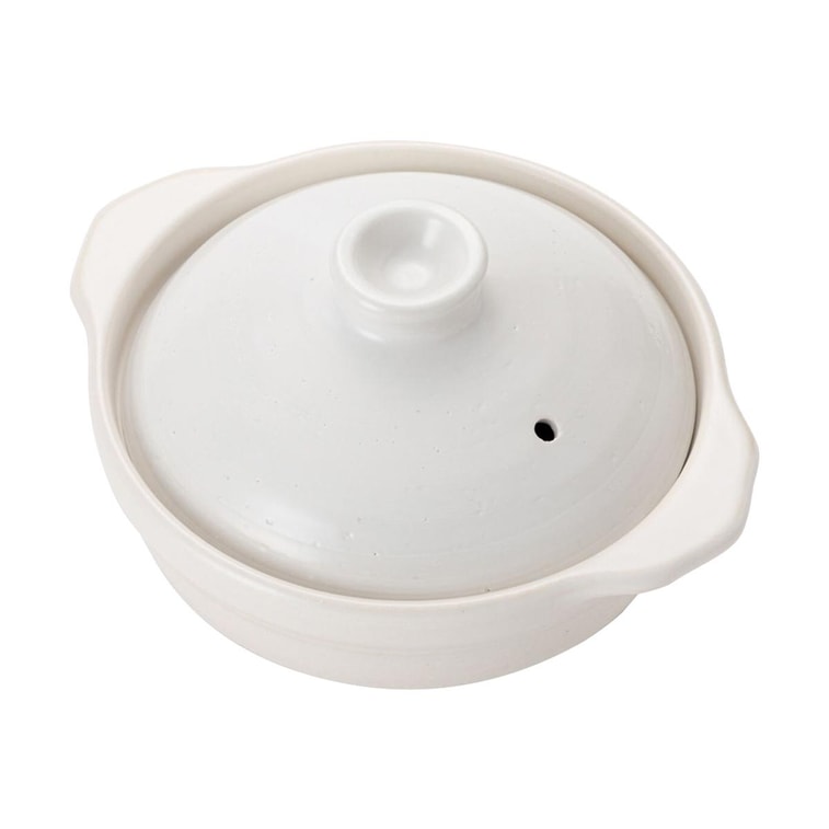 클레이팟 도나베, 화이트 21.3 x 18.4 x 11 cm 3