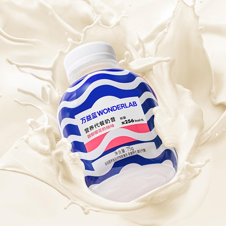 WONDERLAB Protein Shake, Light Nutrition Meal Replacement, 6