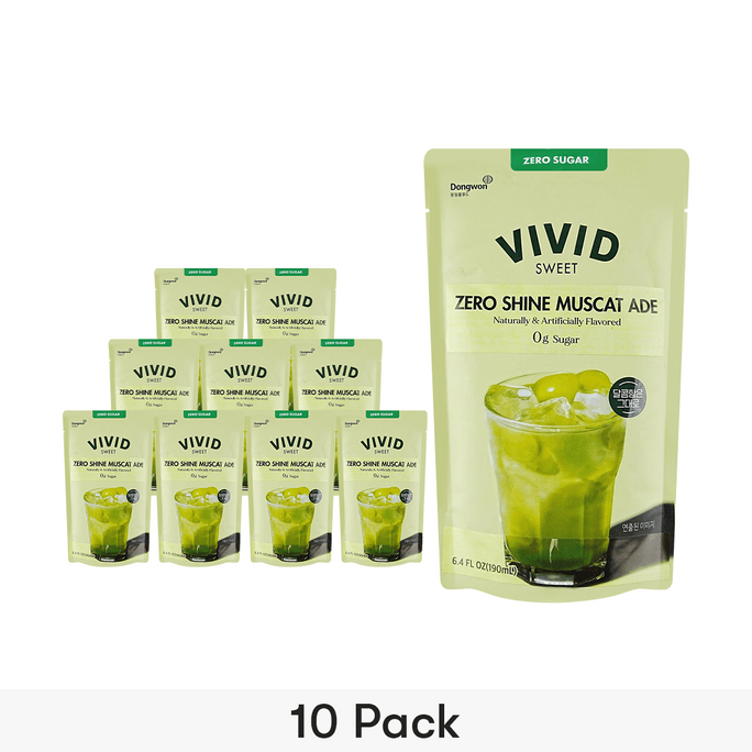 韓國DONGWON東遠 VIVID 無糖果汁飲料 陽光玫瑰葡萄口味 190ml【加冰塊咖啡DIY青提冰美式】【小紅書爆款】【便利商店同款】