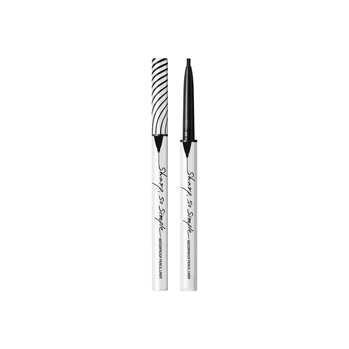 Sharp So Simple Waterproof Pencil Eye Liner #01 Black