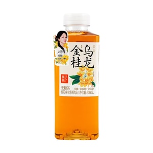果子熟了 金桂乌龙 桂花味乌龙茶饮料 500ml【无糖】