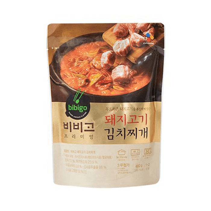 [한국 직배송] CJ 비비고 돼지고기 김치찌개 (460g)