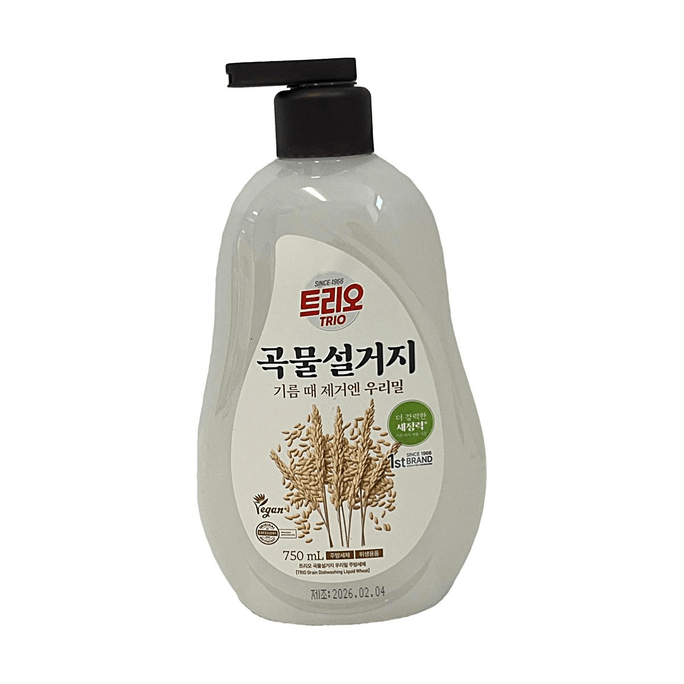 곡물 밀 주방세제 25.36oz 식물성 기름때 제거
