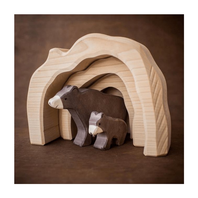 美国 MOM LOVES ME 玩具 石窟套装 - 自然色 6