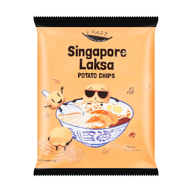 Potato Chips Singapore Laksa 70g