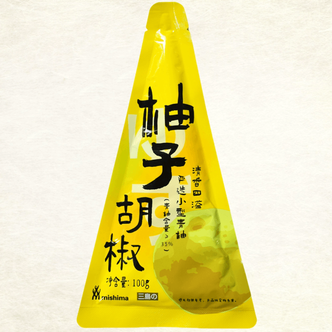 【中国直送】MISHIMA ミシマ 柚子胡椒ソース・チリソース・焼き鳥ソース 100g×1袋 (日本)