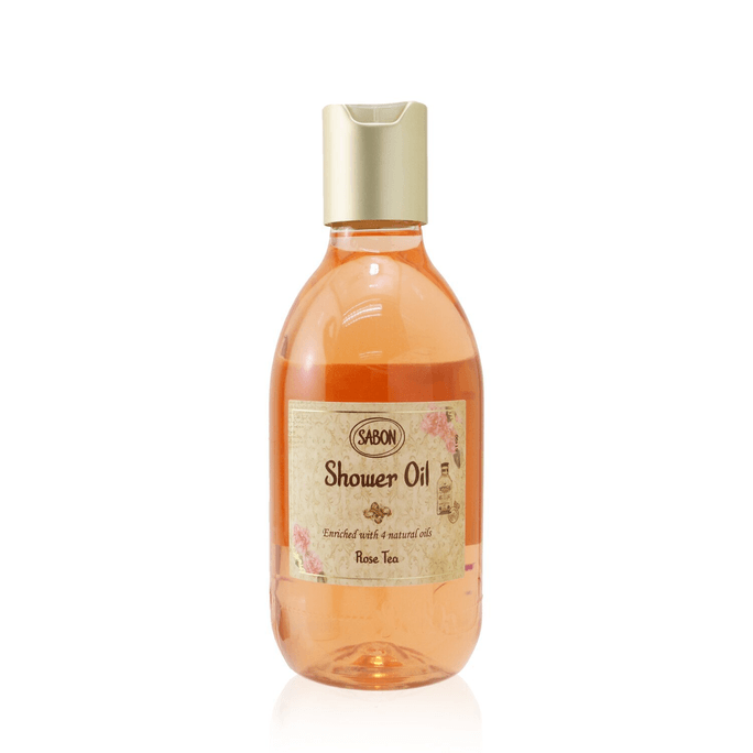 【香港直送】サボンサバン シャワーオイル - ローズティー (ペットボトル) 300ml/10.5oz