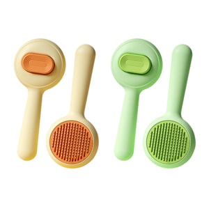 New One Click Pet Hair Remover With 2 Sets Of Milk Yellow And Light Green F