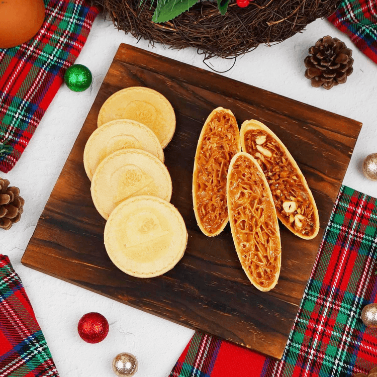 AKAIBOHSHI Nattia Sandwich Cookies,Vanilla Almond+Maple Coconut+