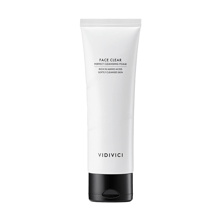 韓國VIDIVICI 淨顏美膚深層清潔女神洗面奶 氨基酸潔面乳 溫和清潔 控油保濕 通透亮白 120ml 小紅書爆款 敏感肌可用 3