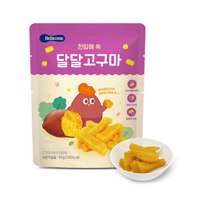 韩国BeBecook Sweet Sweet Potato Snack 60g