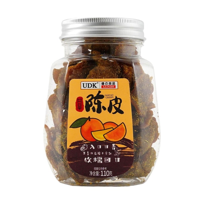 优之良品 甘草陈皮 110g