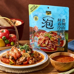 盒马 匠酱好 贵州山野风味鲜舂冷泡汁+桂花香糟冷泡汁+柚见清酒冷泡汁 800g【3口味组合装】【新鲜冷泡】