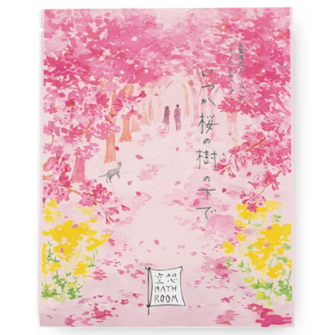 【日本直邮】CHARLEY 浴室空想系列入浴剂 30g 樱花树下-樱花香
