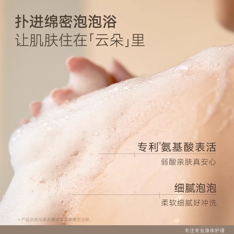 Niacinamide essential oil fragrance fruit acid shower gel essence shower 500ml/bottle 5