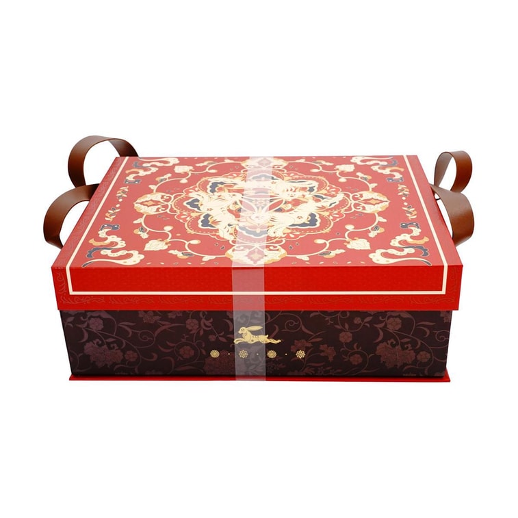 Xi'an Museum Collaboration  All Things Splendor Pastry Gift Box 39.5 oz【Red Bean Egg Yolk,Grape】 7