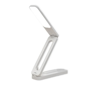 Multifunctional Folding Learning Eye Protection Lamp Portable Night Light White Single Head Lamp Rechargeable And Plug In 4000mAh With Cable 1 Piece