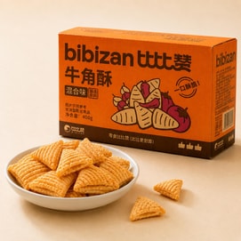 Corn Horns Puffed Snack, Mixed Flavors,14.11 oz【BBQ + Spicy + Tomato Flavor】