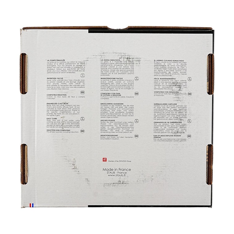 ラウンドダッチオーブン、コーティング鋳鉄製、両耳付き、4クォート、ライラック 11