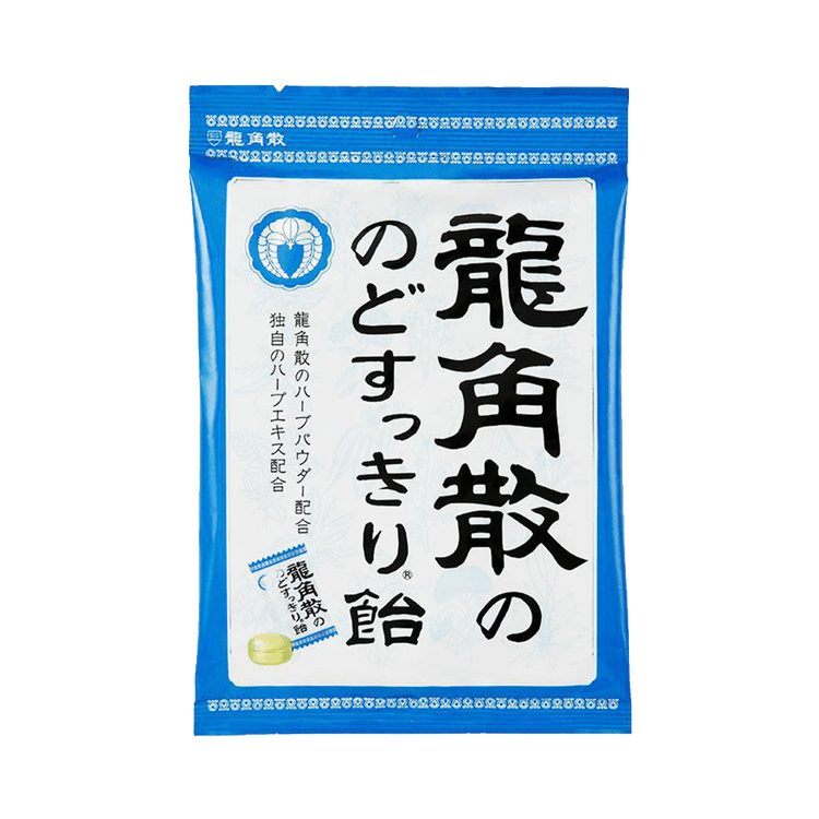 龍角散 龍角散||すっきりハーブのど飴||オリジナルフレーバー 袋70g - Yami