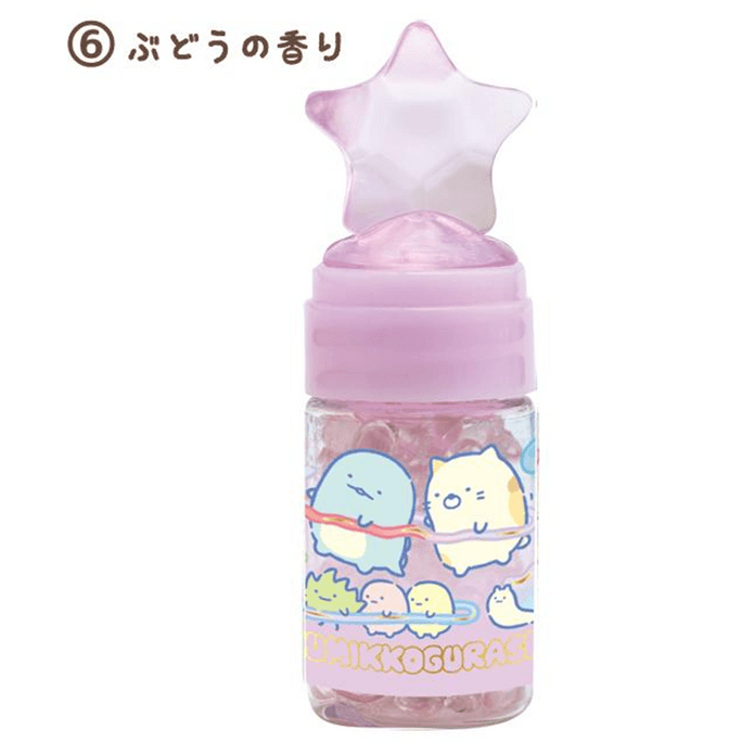 Sumikko Gurashi Gummy Party Series Fruit-scented Beads, one random scent out of six will be sent