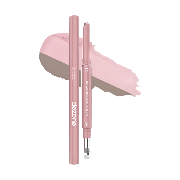 Dual Tone Under Eye Pen, #DC02 Pinkish Brown