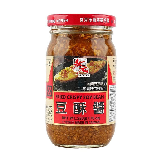 台湾状元 豆酥酱 220g