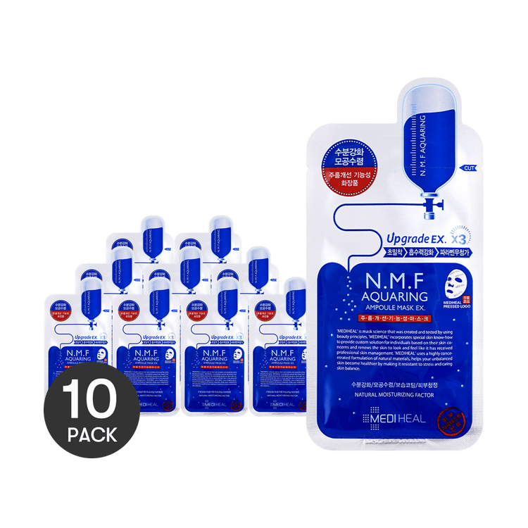 MEDIHEAL(メディヒール) N.M.F アクアリング アンプルマスクEX 1枚 - Yami