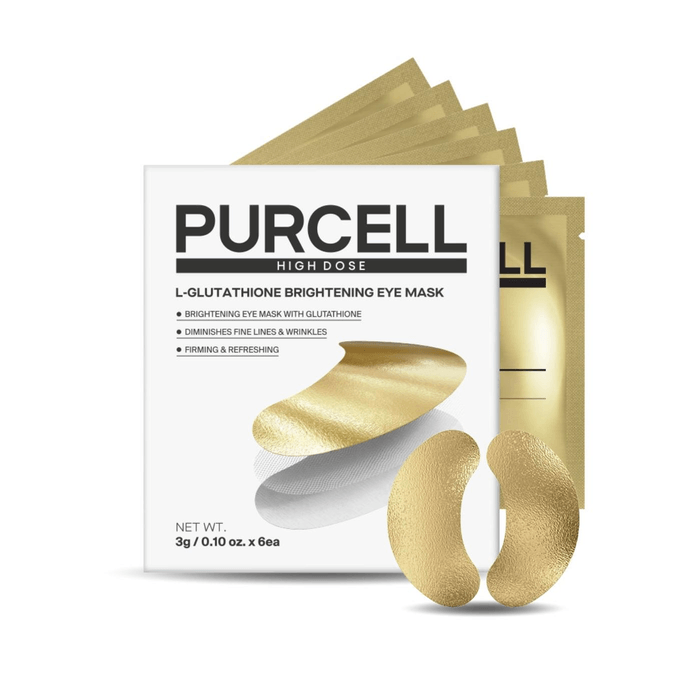 韩国 PURCELL 谷胱甘肽亮白眼膜 3克/0.10盎司 x 6片