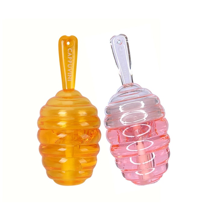 Small Honey Pot Moisturizing Lip Oil 01 Peach+02 Honey