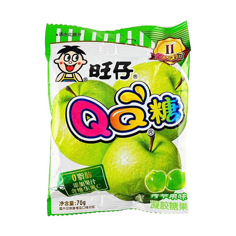 QQソフトキャンディアップル味 70g 3