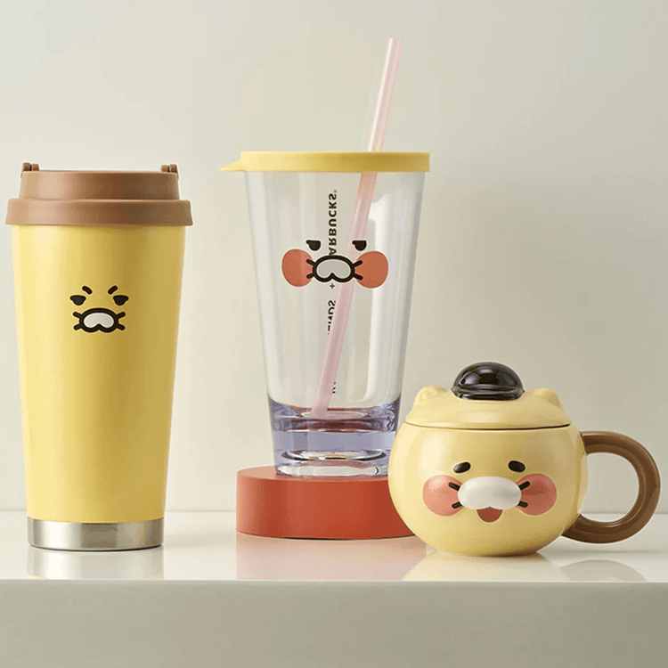 KR STARBUCKS Choonsik Kakaofreiends Limited Edition Character Mug, 8 fl oz  - Yami.com