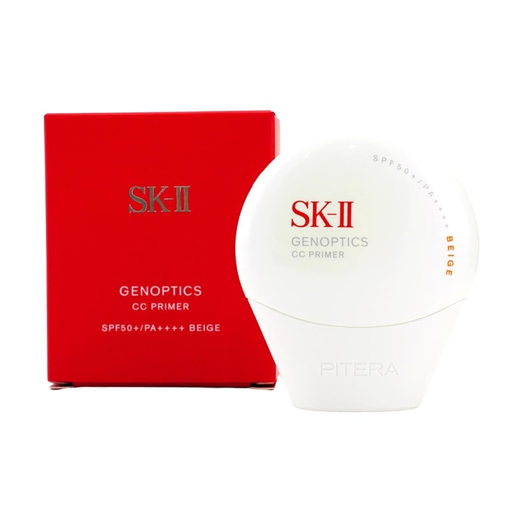 SK-II SK2 Genoptics CC Primer, SPF50+ / PA++++, Beige,1.06 oz