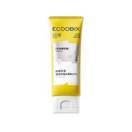 [Special effect to remove flavor] Lemon juice pineapple fragrance toothpaste Bright and long-lasting 100g