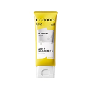 [Special effect to remove flavor] Lemon juice pineapple fragrance toothpaste Bright and long-lasting 100g