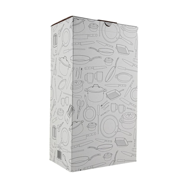 Knife Block Set Pink 7pcs 4