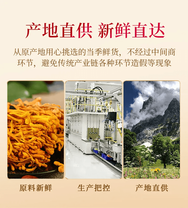 菌妍 虫草花干货北虫草蛹虫草金虫草汤料菌汤包羊肚菌50g*1包