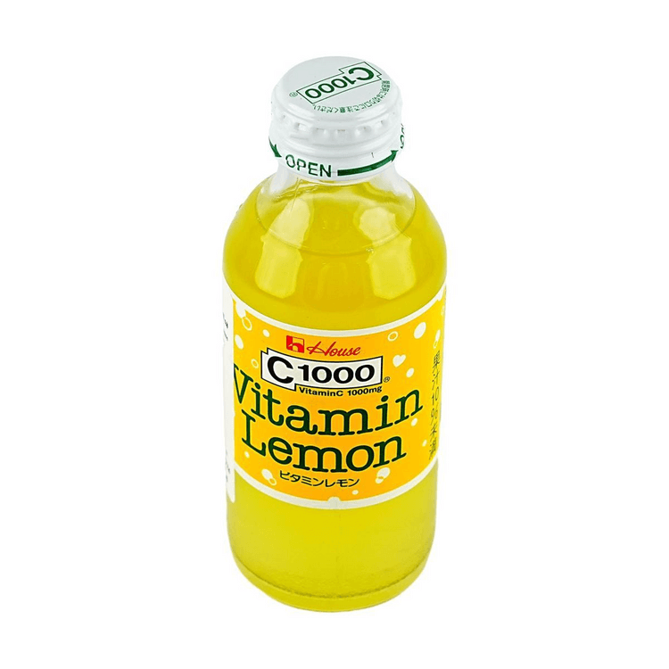 HOUSE C1000 Vitamin Lemon Drink ,4.73 fl oz - Yami.com