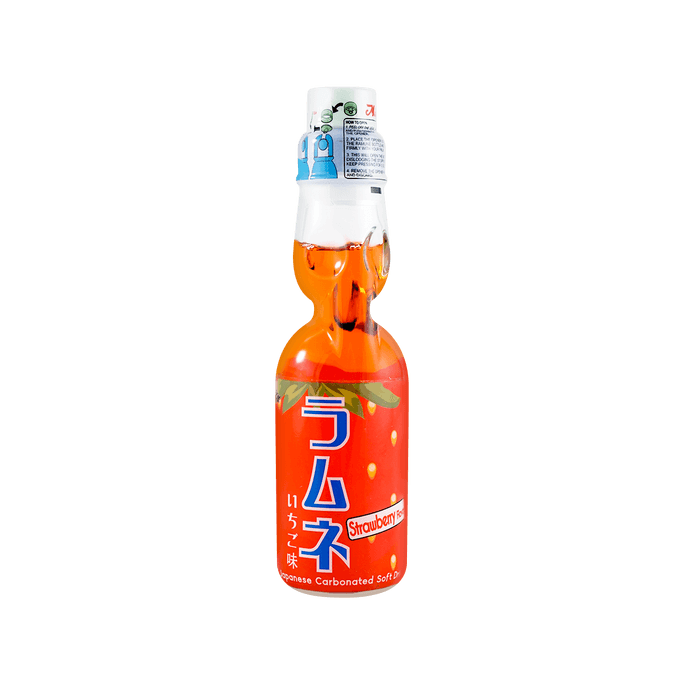 日本MIYAKO 彈珠汽水 草莓口味 200ml