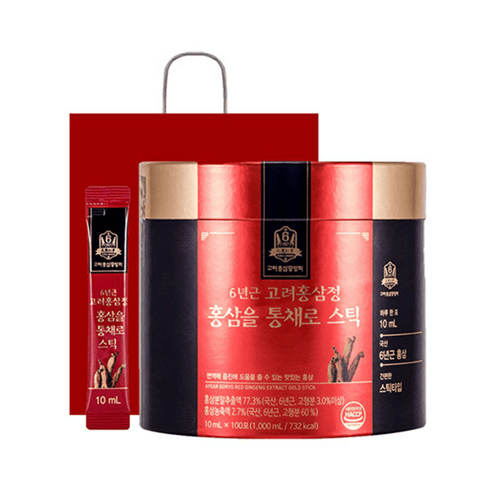 【韓國直郵】韓國6年根高麗參 全紅參精 100p