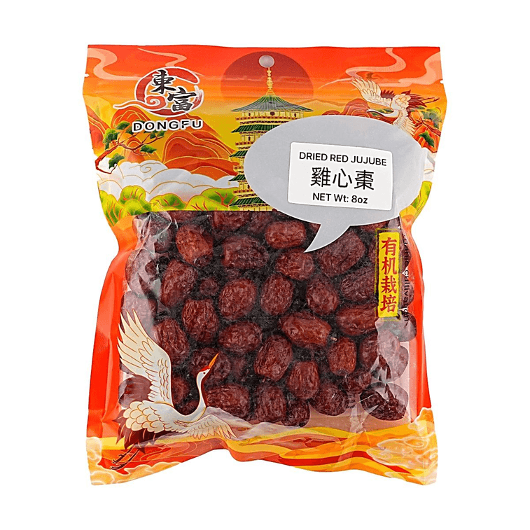 유기농 재배 건조 홍대추 8oz 3