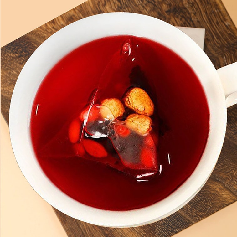 【Livraison directe du Canada】 Thé de fruits au sève de framboise, mûre et goji 100g (5g × 20 sachets) Thé de fruits pur et naturel sans additifs, boisson saine pour le bien-être quotidien, thé de l'après-midi réconfortant 9