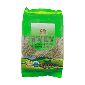Organic Mung Beans 16.0oz【USDA Organic Certified】【HACCP Certified】